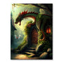 Ivy-Clad Dragon's Door | Paint By Numbers Kit
