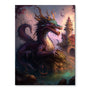 Waterside Dragon's Domain | Paint By Numbers Kit