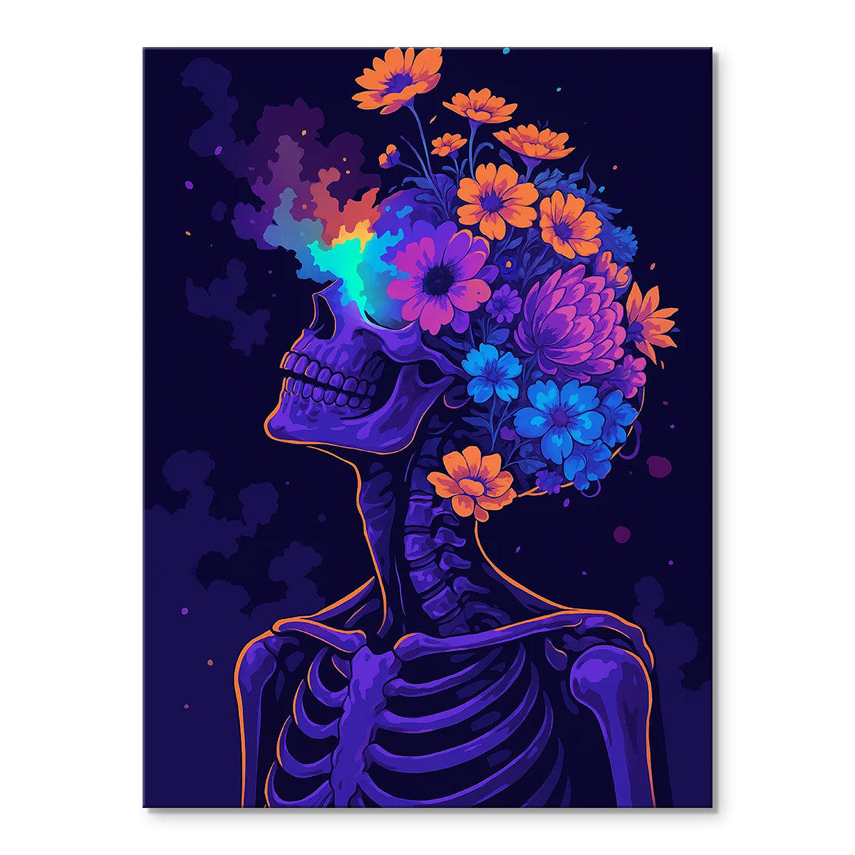 Floral Decay |  Paint By Numbers Kit