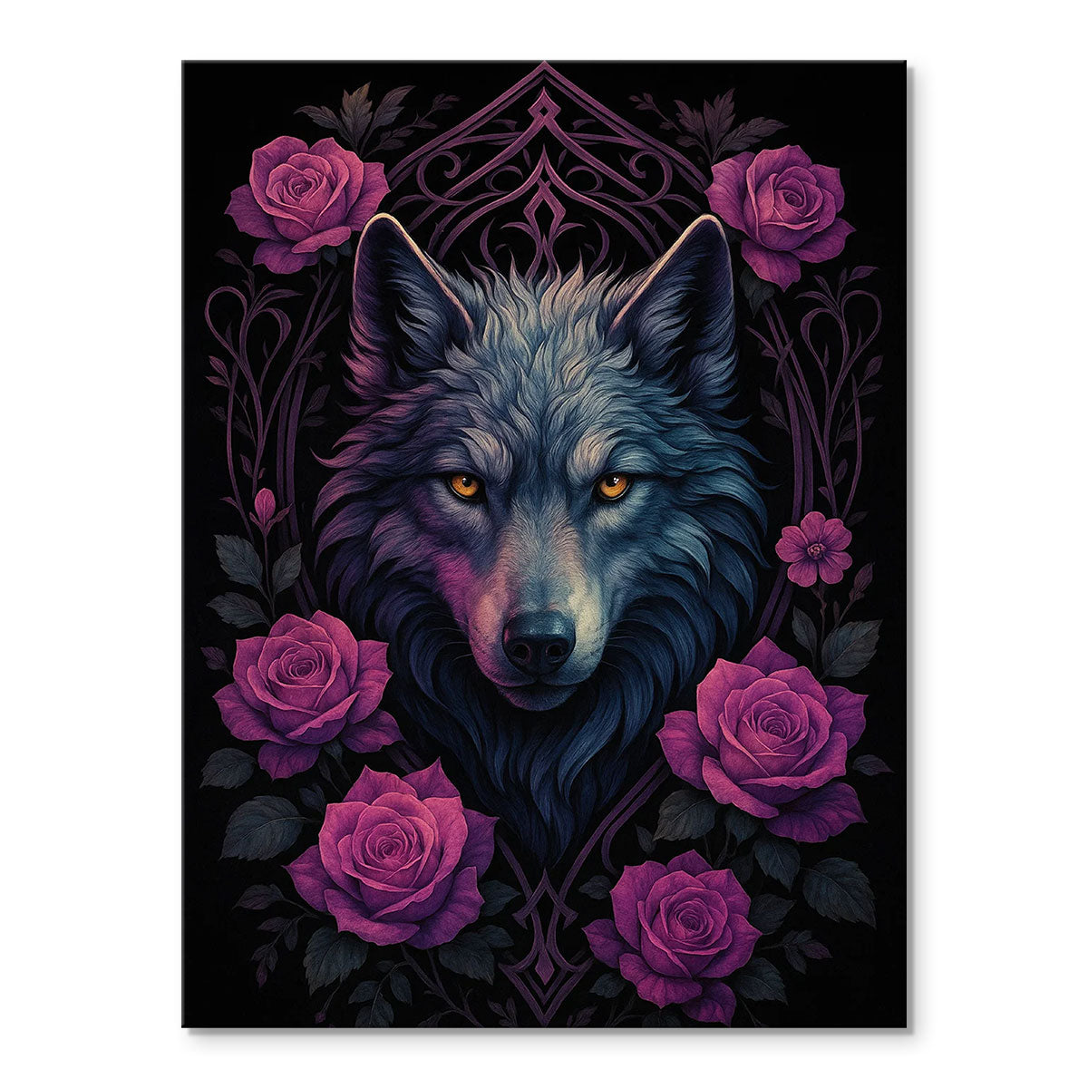 Thorned Wolf | Paint By Numbers Kit