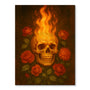 Burning Skull | Paint By Numbers Kit