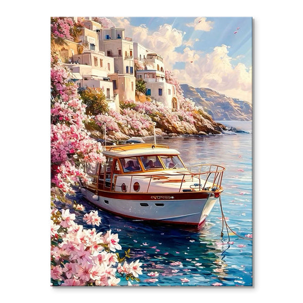 Blossoms of Amalfi|  Paint By Numbers Kit