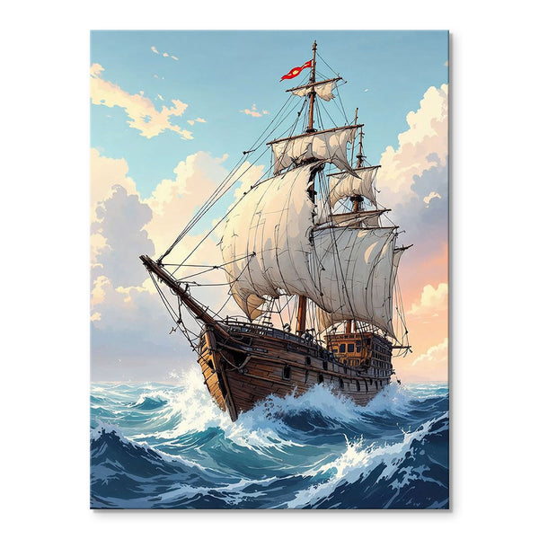 Sailing Strong|  Paint By Numbers Kit