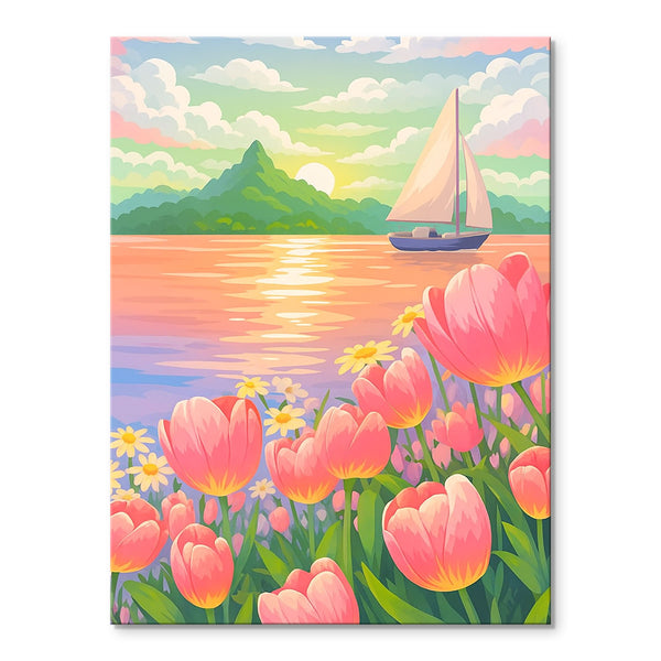 Tulip Bay|  Paint By Numbers Kit