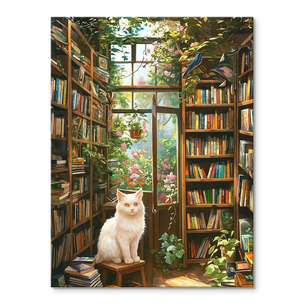 The Garden Library|  Paint By Numbers Kit