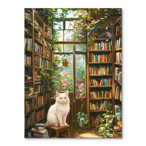The Garden Library|  Paint By Numbers Kit