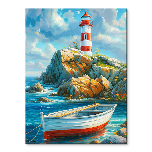 Harbor Light|  Paint By Numbers Kit