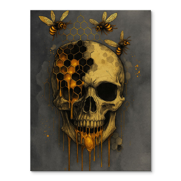 Bee Skulls | Paint-by-number Kit