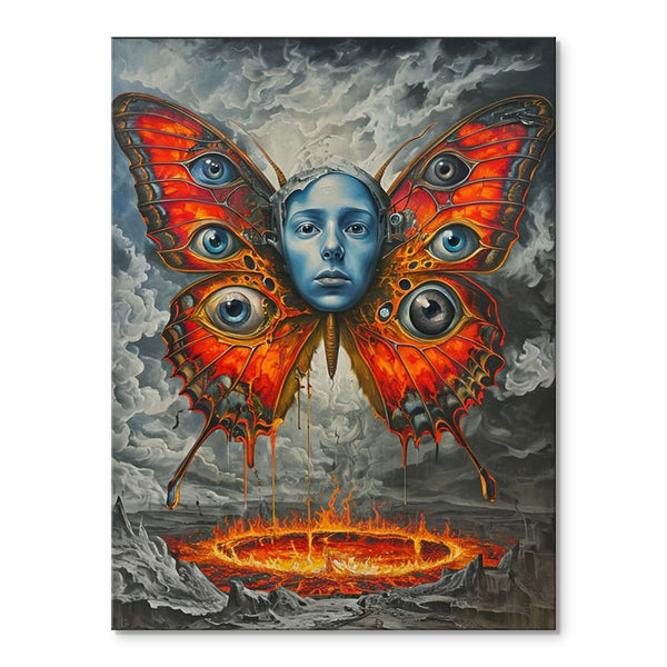 Weird Butterfly| Paint-by-number Kit