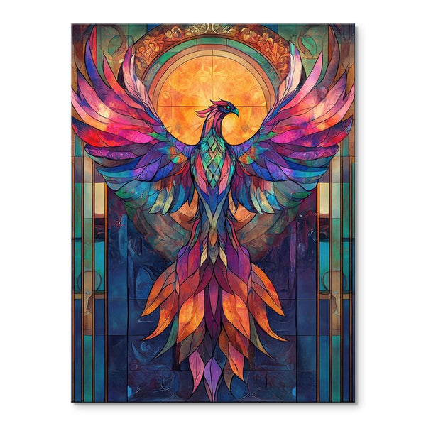 Rainbow Phoenix | Paint-by-number Kit