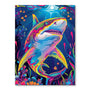 Abstract Shark | Paint-by-number Kit