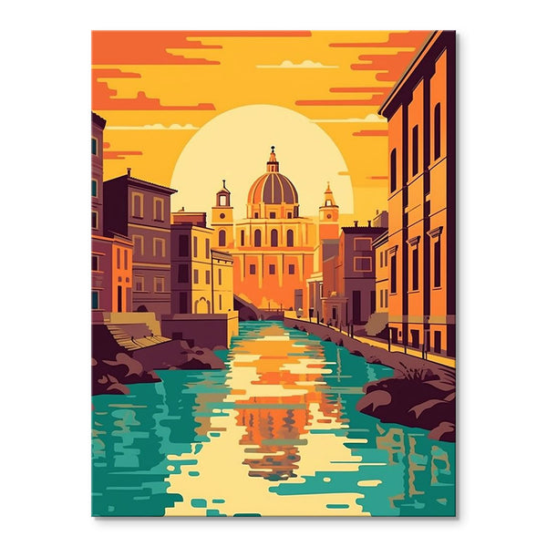 Rome | Paint-by-number Kit
