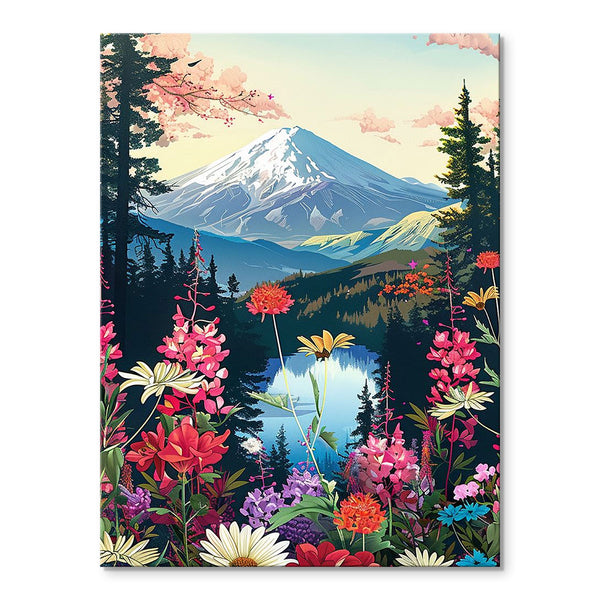 Fuji Mount | Paint-by-number Kit