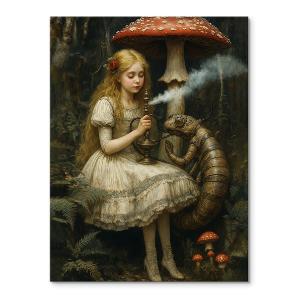 Alice and the Caterpillar