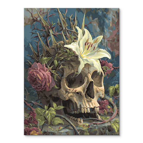 Skull in Lily-crown