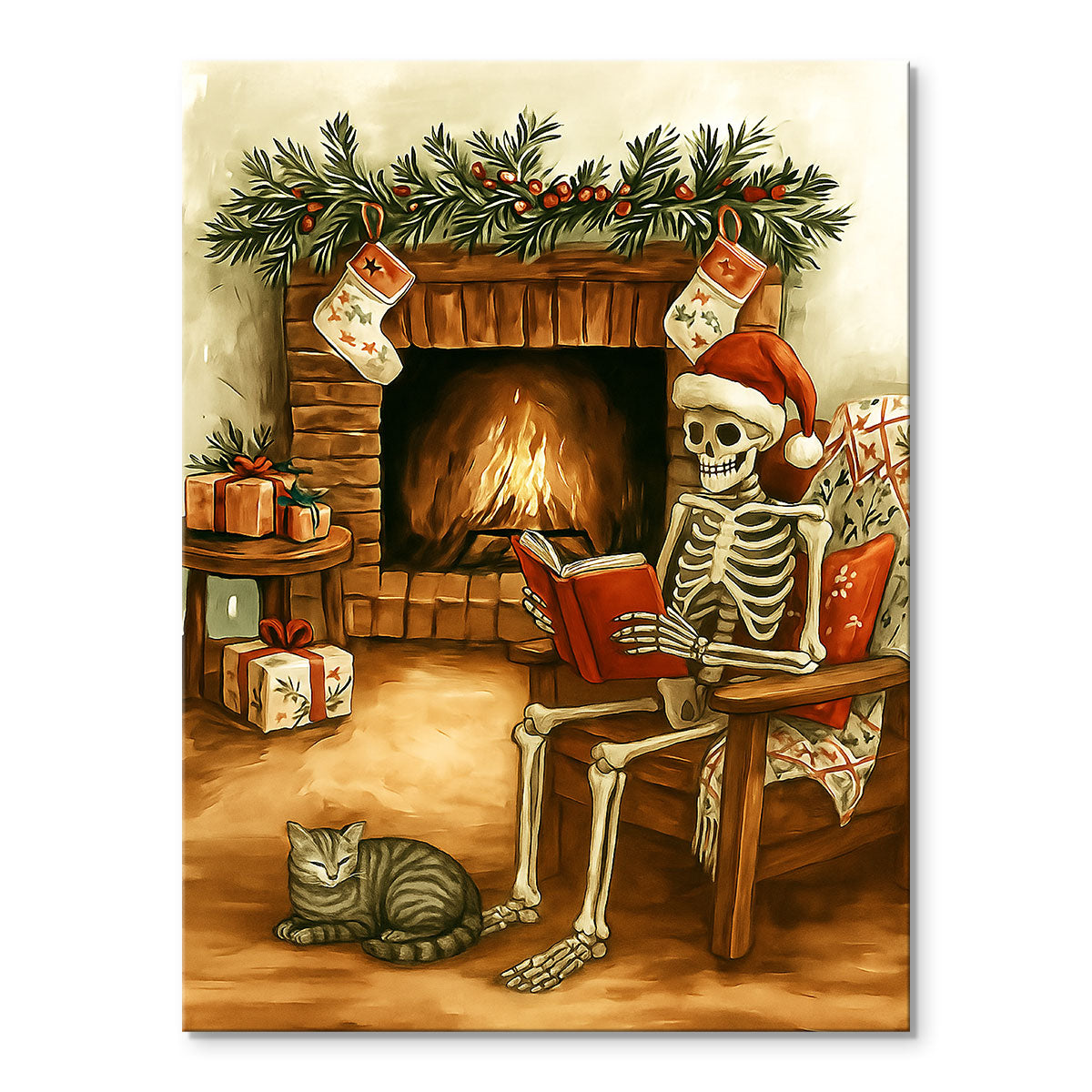 The Skeleton's Silent Christmas Night