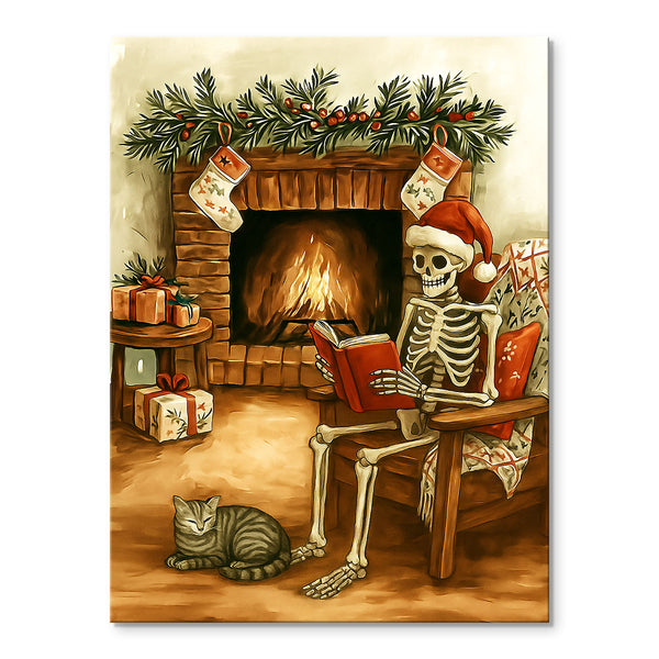 The Skeleton's Silent Christmas Night