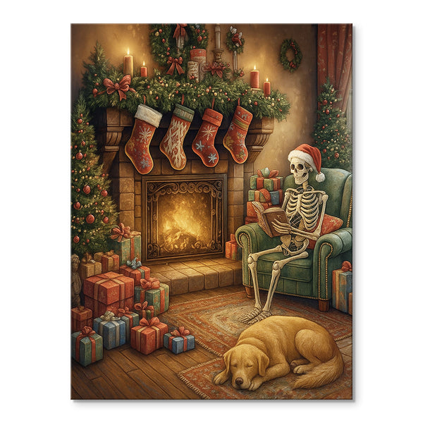 A Cozy Skeleton Christmas