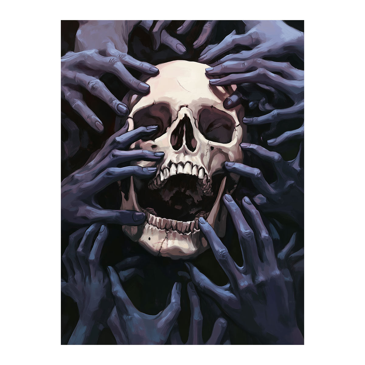 Grasped by Darkness | Paint By Numbers Kit