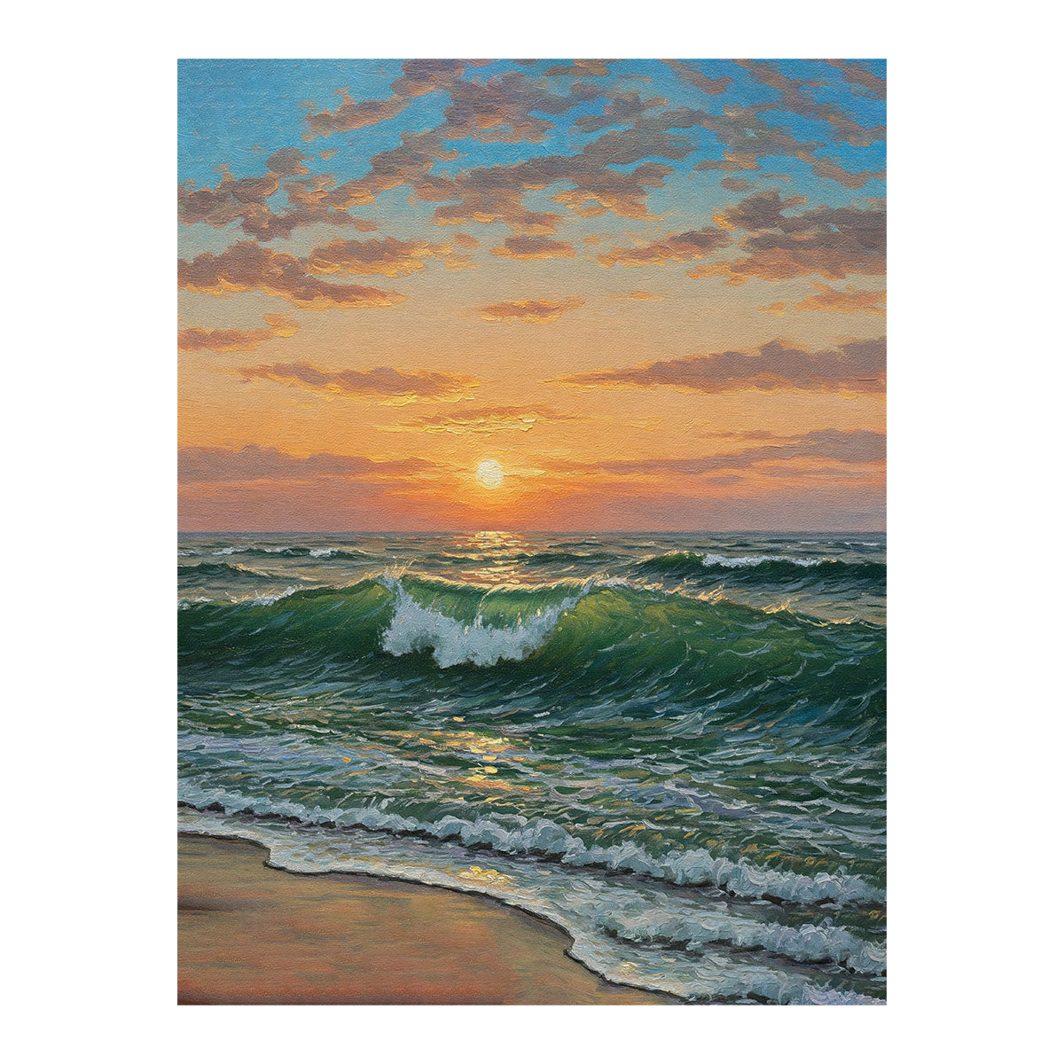 Harmony of Sunset| Paint By Numbers Kit