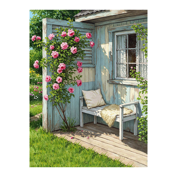 Summer Porch Serenity | Paint By Numbers Kit