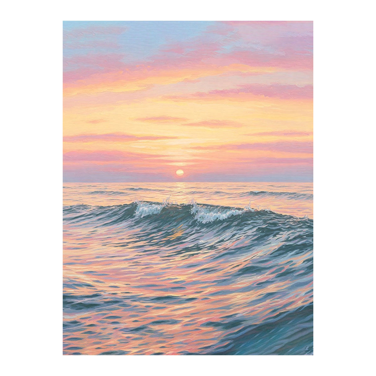 Sunrise on The Sea | Paint By Numbers Kit