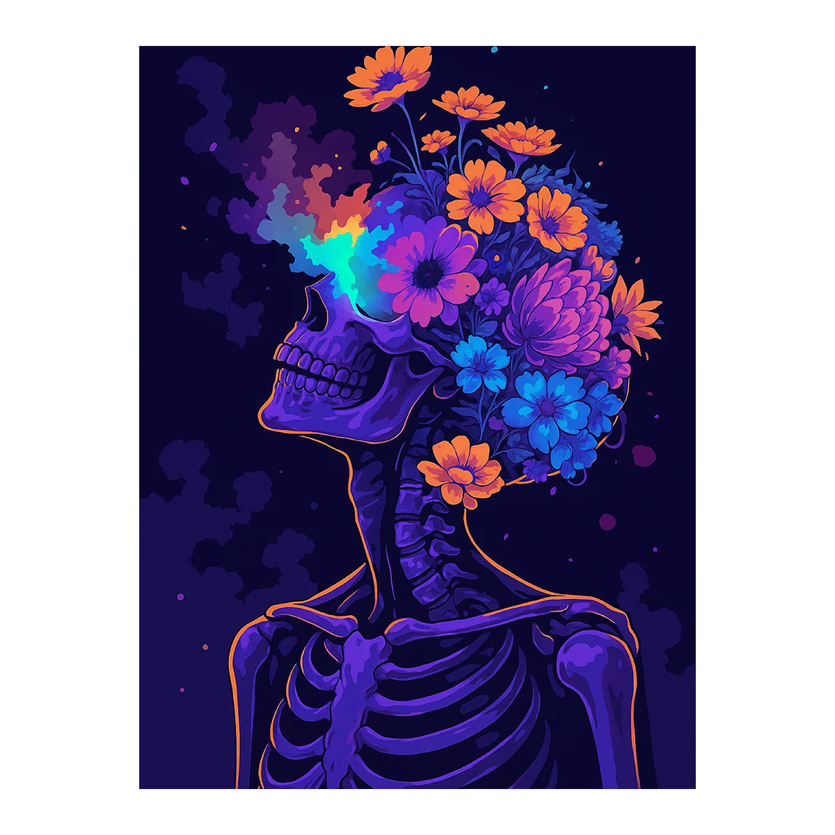 Floral Decay |  Paint By Numbers Kit