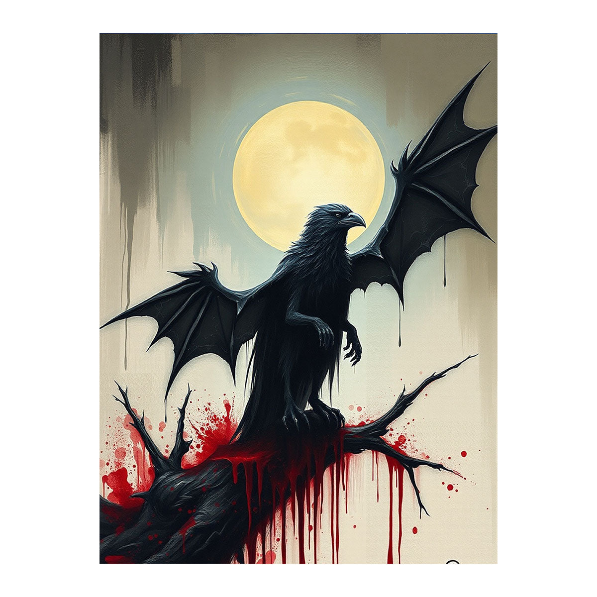 Moonlit Raven | Paint By Numbers Kit