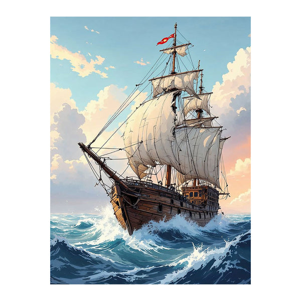 Sailing Strong|  Paint By Numbers Kit