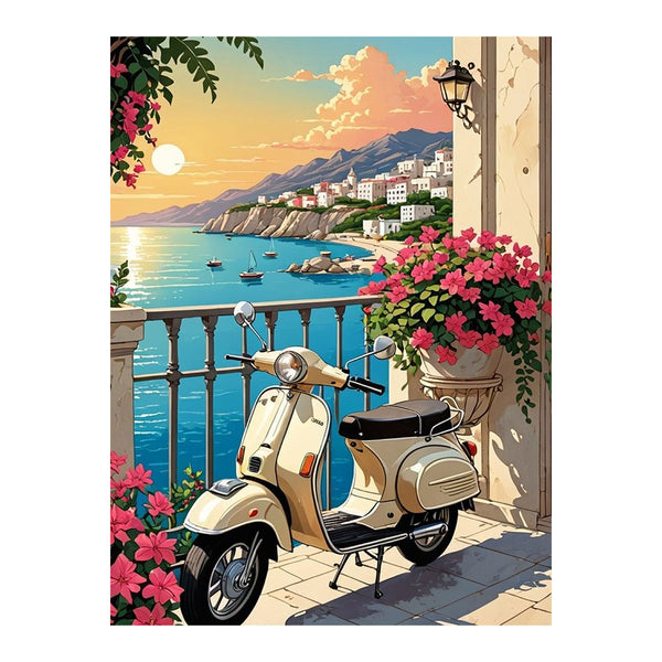 Sunset Terrace|  Paint By Numbers Kit