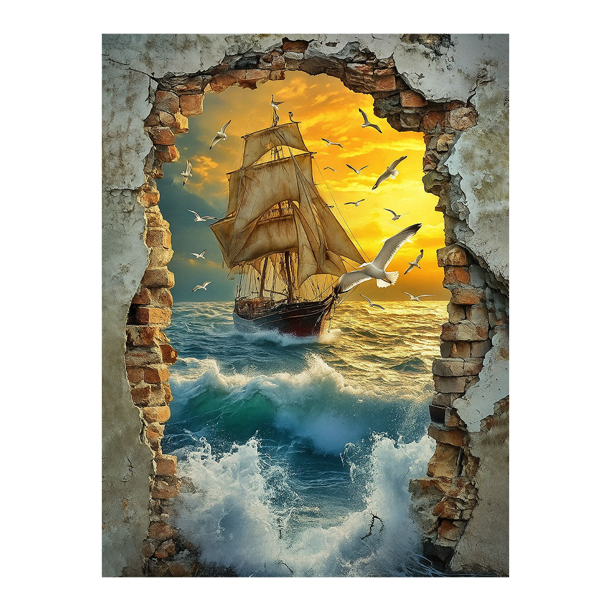 Beyond the Wall|  Paint By Numbers Kit