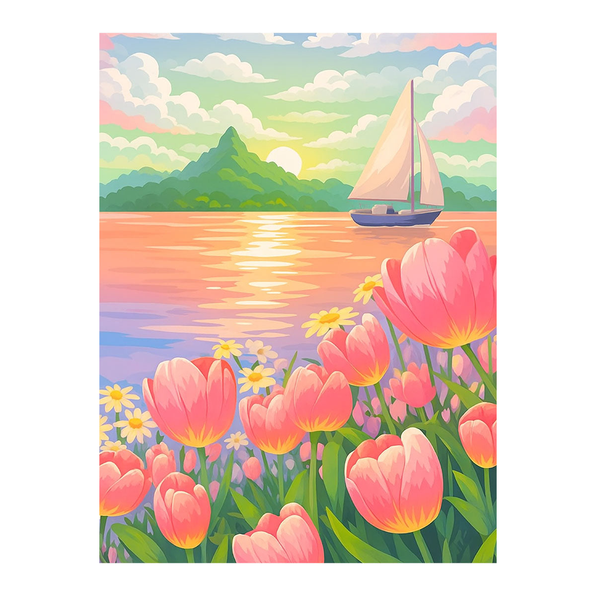 Tulip Bay|  Paint By Numbers Kit