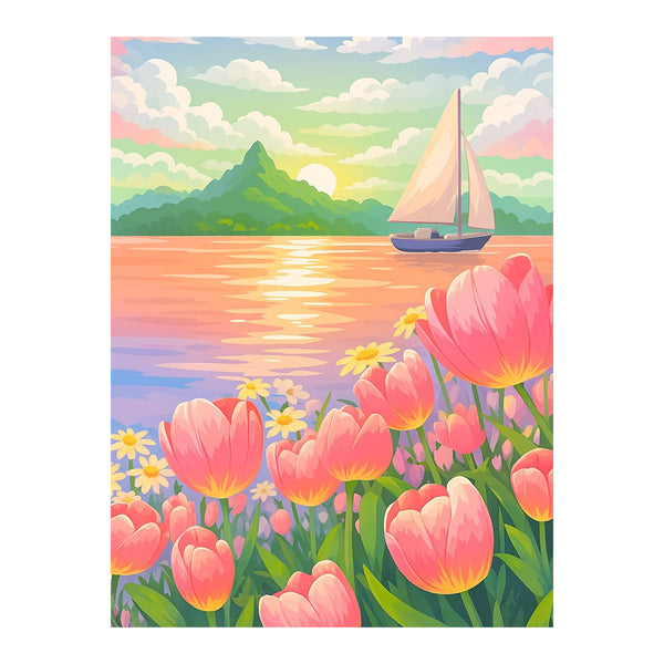 Tulip Bay|  Paint By Numbers Kit