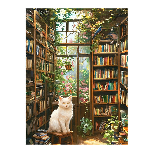 The Garden Library|  Paint By Numbers Kit