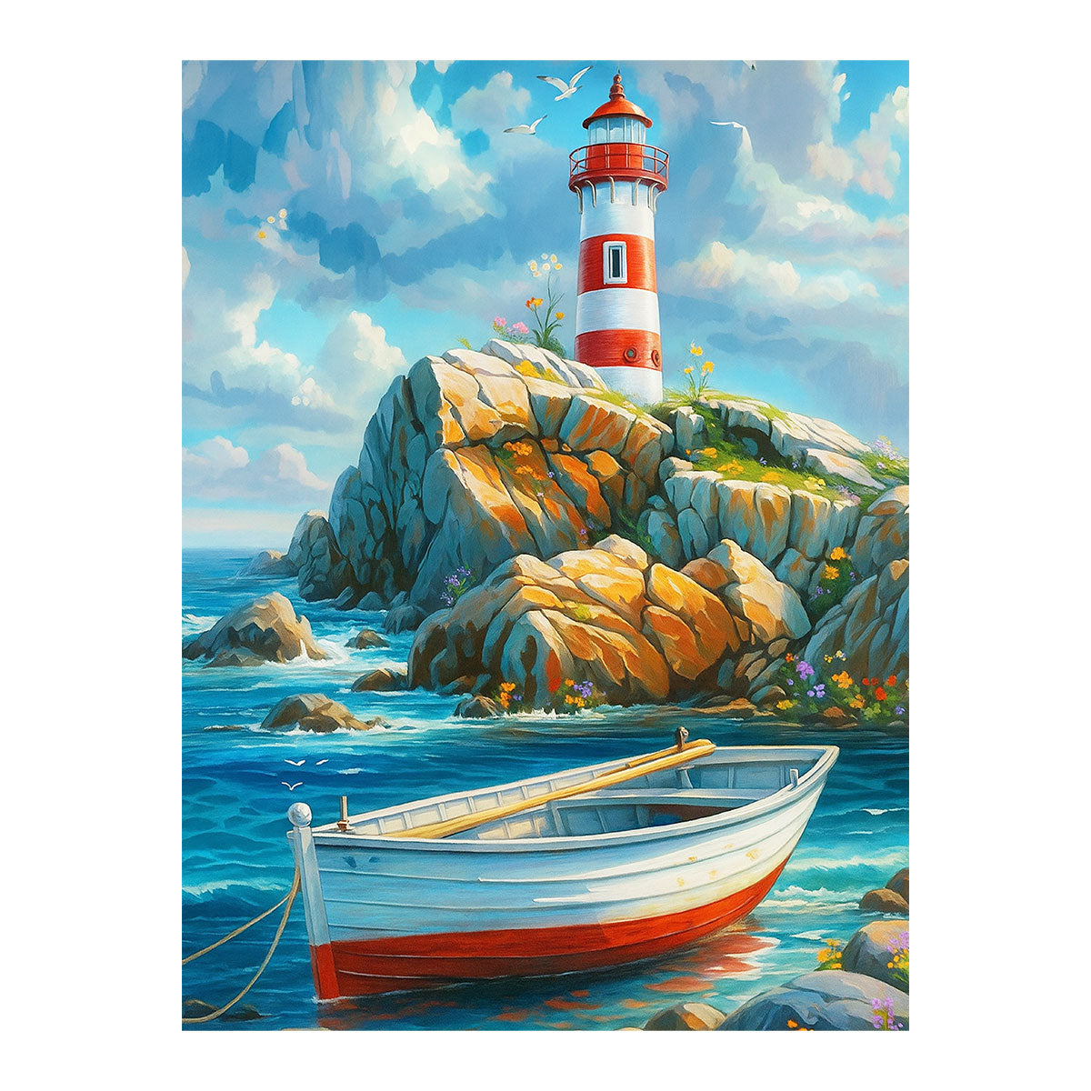 Harbor Light|  Paint By Numbers Kit