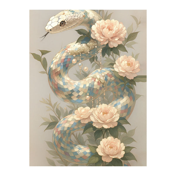 Mosaic Snake | Paint-by-number Kit