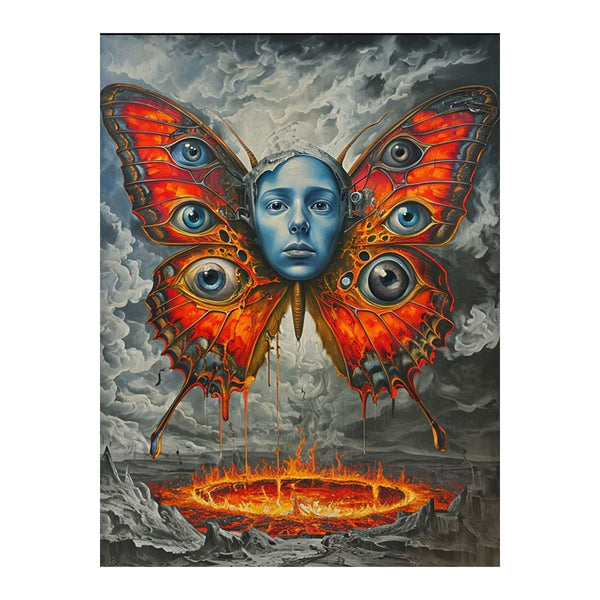 Weird Butterfly| Paint-by-number Kit
