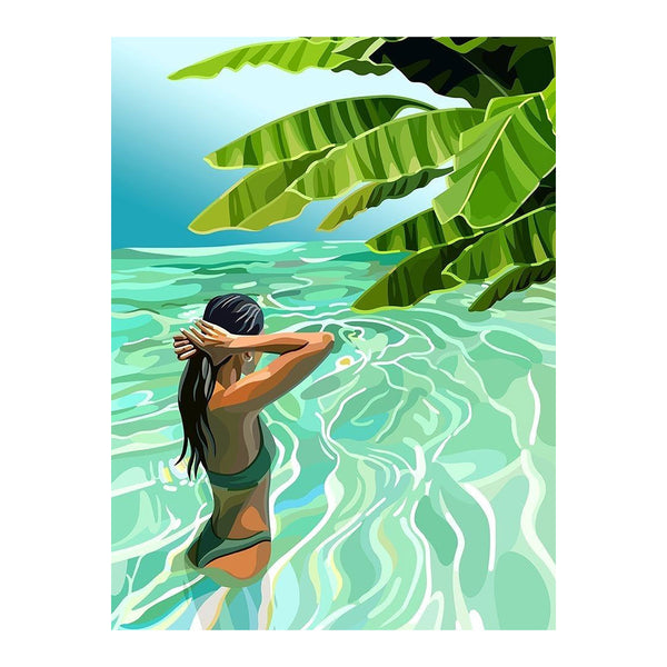 Green Summer | Paint-by-number Kit