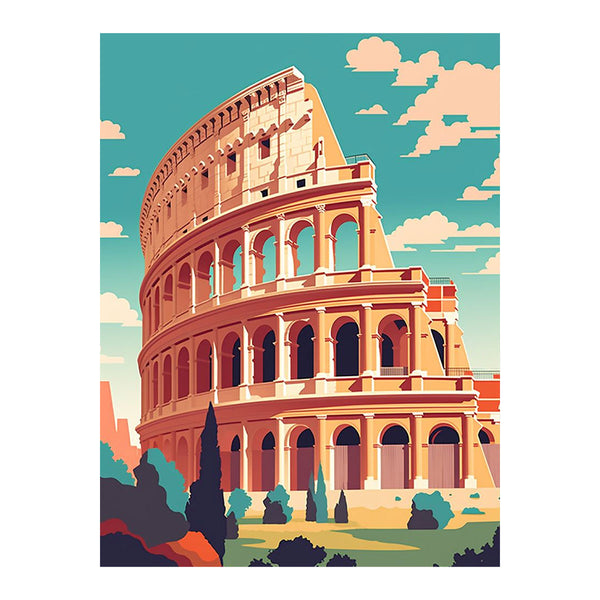 Colosseum, Rome | Paint-by-number Kit