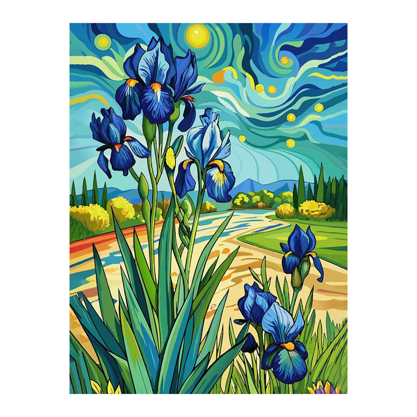 Iris | Paint-by-number Kit