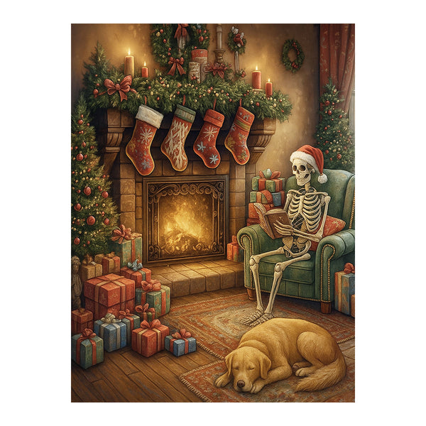 A Cozy Skeleton Christmas