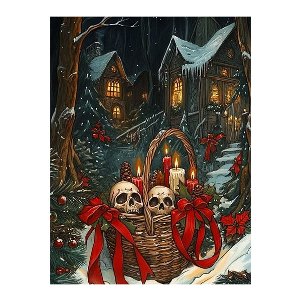 Christmas Basket of Bones