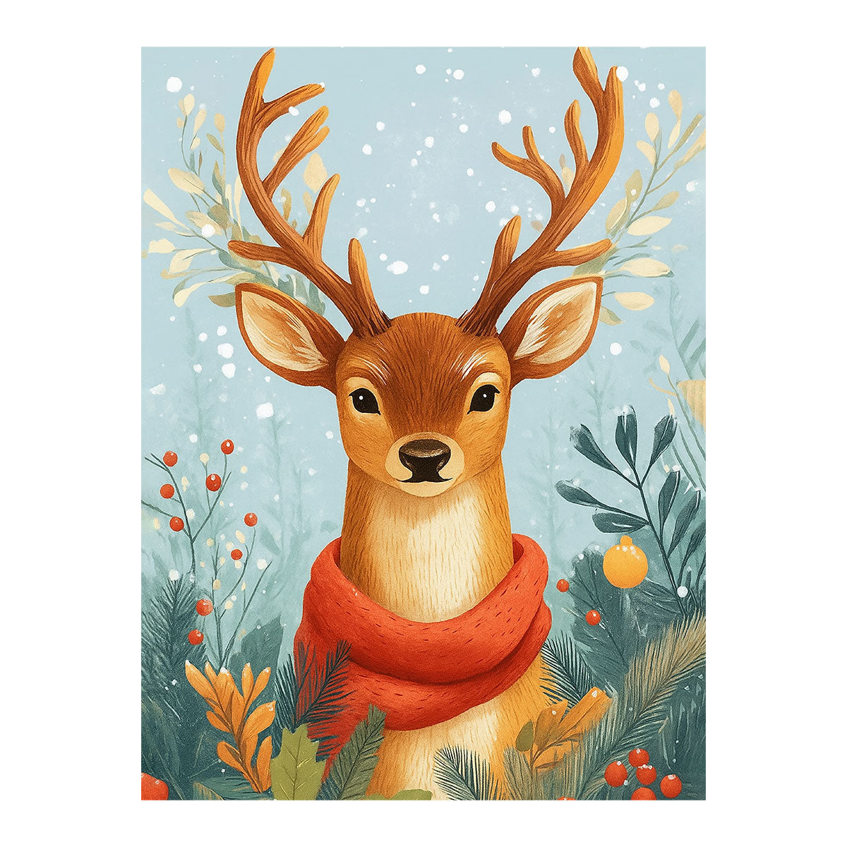 Winter Stag