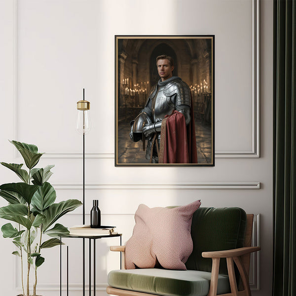 Knight in Armor |  Paint By Numbers Kit