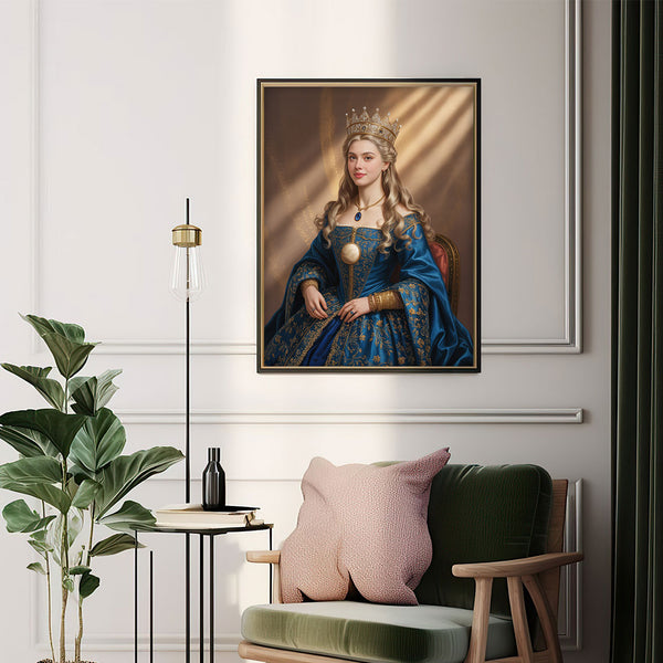 Sapphire Queen | Paint By Numbers Kit