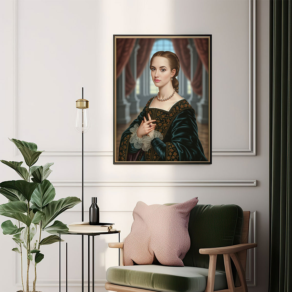 A Renaissance Portrait | Paint By Numbers Kit