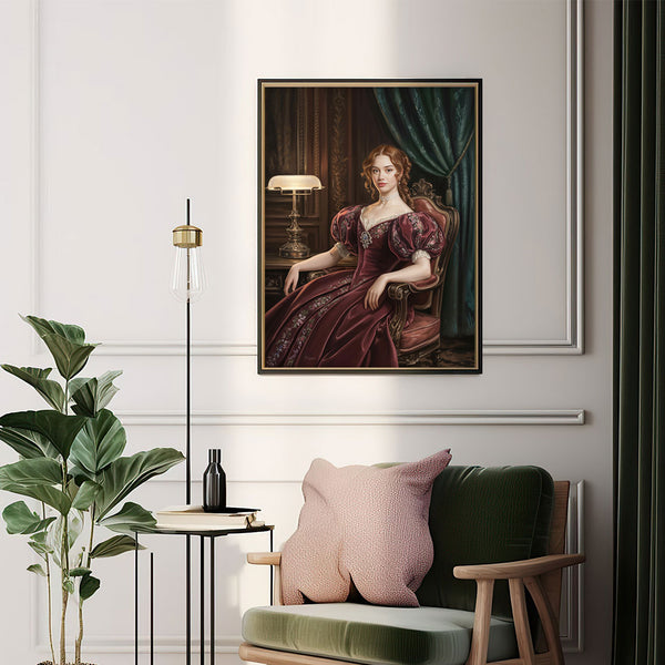 The Ruby Queen | Paint By Numbers Kit