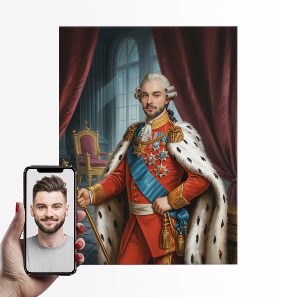 The Royal King | Paint By Numbers Kit