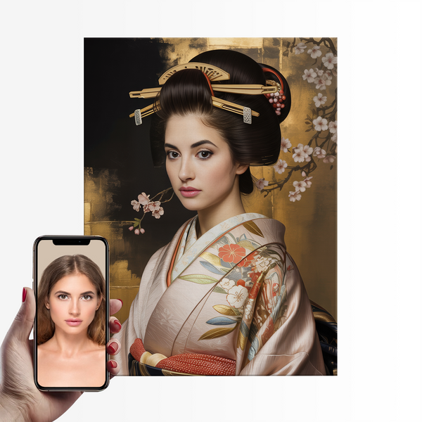 Japan Princess | Paint By Numbers Kit