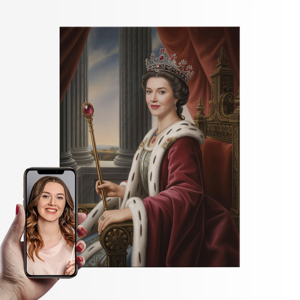 A Majestic Queen |  Paint By Numbers Kit